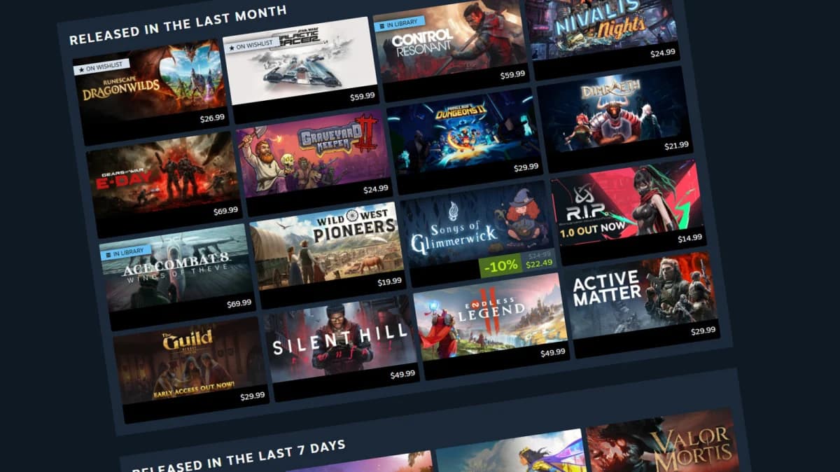 Steam เปิดตัวฟีเจอร์ Personal Calendar แนะนำเกมตามความสนใจแบบอัปเดตต่อเนื่อง