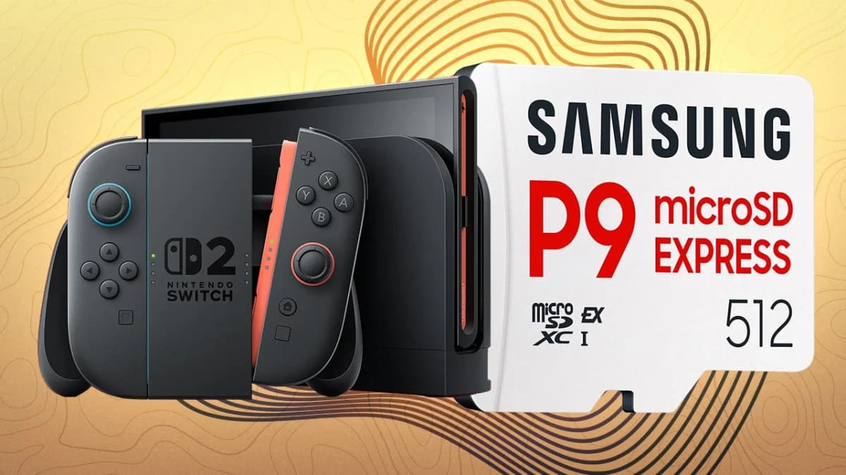 Samsung P9 microSD Express สำหรับ Switch 2 ลดสูงสุด 40% ก่อน Black Friday