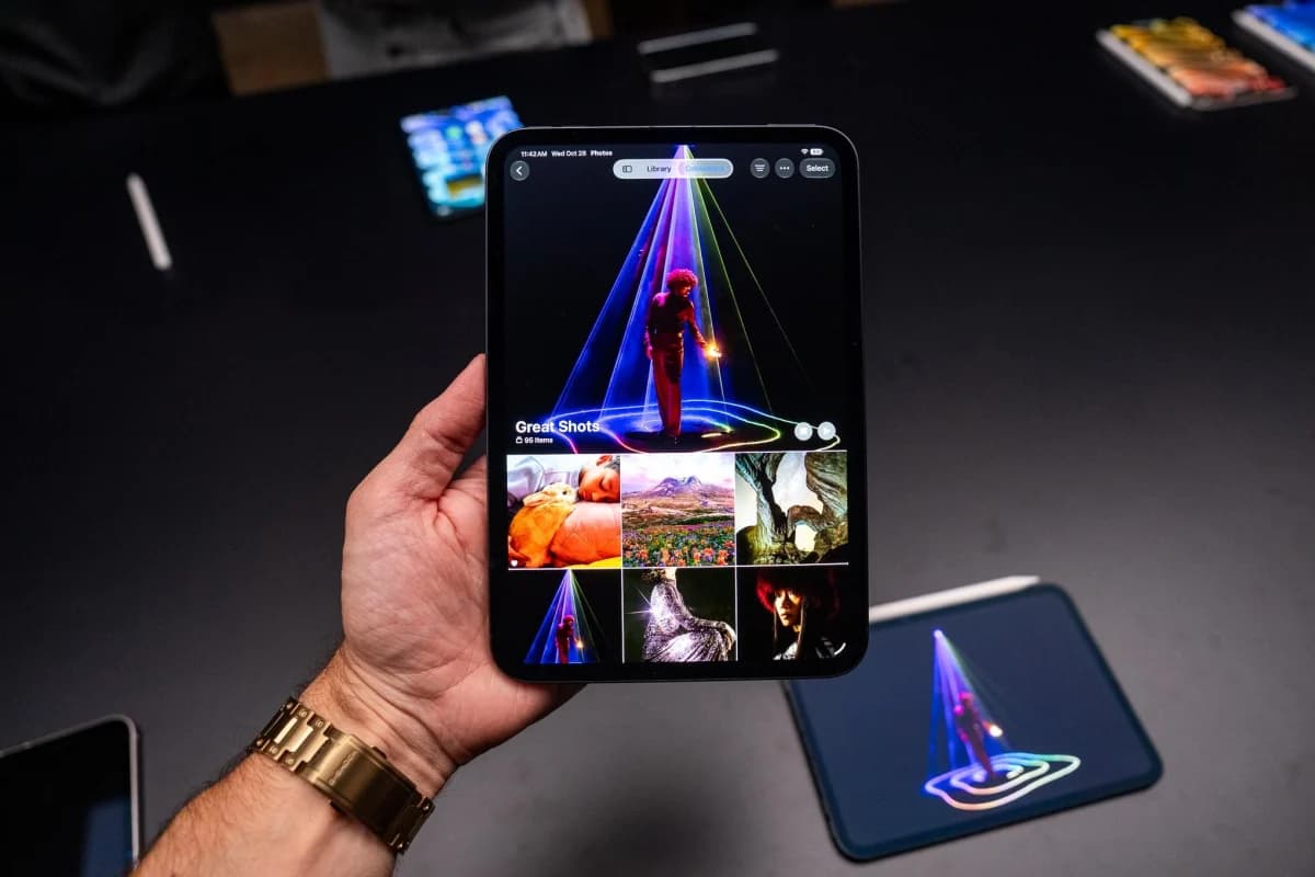 ลองสัมผัส iPad mini ใหม่ จอ OLED และผิวจอแบบด้านช่วยลดแสงสะท้อน