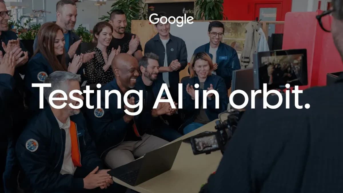 Google ทดสอบชิป AI บนดาวเทียมได้สำเร็จครั้งแรก